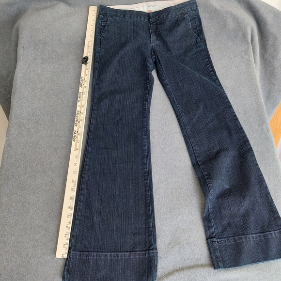 Vintage 90s/Y2K Tommy Jeans Low Rise Wide Leg Flare Jeans • Style 355168 Size 5 - Picture 12 of 12